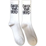Beastie Boys Nogavice Check Your Head White 36-40