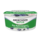 Jogurt vocni borovnica ribiz 10% BIO Andechser 150g