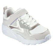 Skechers Patike za devojcice Uno Lite-Metallic Burst, 310380L-NAT, Krem