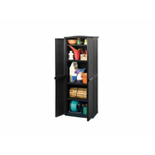 CURVER omara Rattan Style Shed Tall