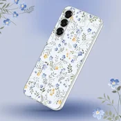 Onasi Clear Case Aurora Flower za Samsung Galaxy A56 - prozoren