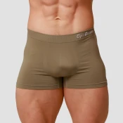 GymBeam Muške bokserice Seamless 2Pack Army XL