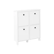 Omarica za čevlje Berwyn 3055 Bela, 80x90x20cm, MDF plošča