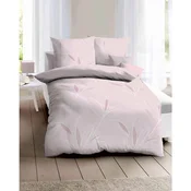 Kaeppel POSTELJNINA Organic 140/200 cm bombažni flanel rožnato zlata