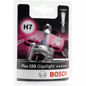 Bosch Plus 150 Gigalight H7 automobilska žarulja, 12 V, 55 W