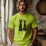 Camiseta Majica sa štampanim printom Cam 308, Muška, Limeta
