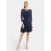 Swing Koktel haljina 77761210 Tamnoplava Regular Fit