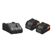 Komplet za zacetek Fein ProCORE 18V, 2 x 8.0Ah Li-Ionen, 8,0 Ah bateriji in polnilec.