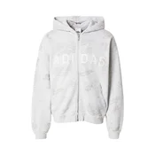 ADIDAS ORIGINALS Jopa na zadrgo AOA temno siva/pegasto siva/off-bela