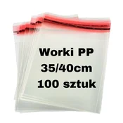 PP FOLIJA VREČKA 350x400mm+40 (100) KAL