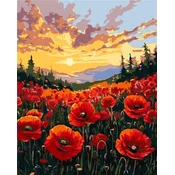 Rayher. Slikanje po številkah, A field of poppies