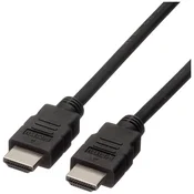 ROLINE Roline HDMI priključni kabel HDMI-A vtič 1.00 m črna 11.04.5731 #####4K UHD\, zaščiten HDMI kabel, (20421282)