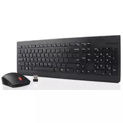 Essential Wireless Combo - Keyboard - 1,200 dpi - QWERTY - Black