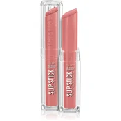 Rimmel Stay Glossy šminka z bleščečim finišem za ustnice odtenek CAPPUCCINO LIGHT 3.4 g