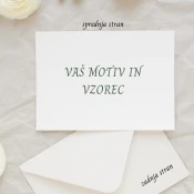 KUVERTE ZA POROČNA VABILA PORKV 26-14