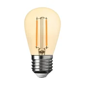 DEKORATIVNA LED ŽARNICA E27 1W ST45 TOPLA JANTARNA