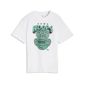 PUMA Flagrant Foul Relaxed Basketball Tee Youth, Shop, White, 13-14Y