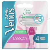 Gillette Venus Smooth Sensitive zamjenske britvice 4 kom