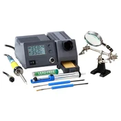 Set Za Lemljenje | Digitalna Lemilica 48W, Lupa, Pumpica, Tinol