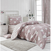 L`ESSENTIEL MAISON Komplet posteljina (160x220) Herz Dusty Rose