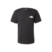 BILLABONG Majica Crayon Wave nebeško modra/svetlo rumena/zelena/črna