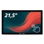 21,5-palčni industrijski monitor z zaslonom na dotik Full HD, vgrajen, kapacitivni, nosilec VESA, kovinsko ohišje, HDMI. Model M2150-COF-HV