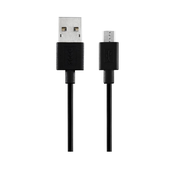 QDOS QDOS, Kabel za polnjenje in sinhronizacijo iz mikro USB v USB 2.0 PowerShare 1 m, ČRNA, (21683694)