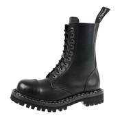 Usnjen škorenj unisex - STEADY´S - STE/10_black