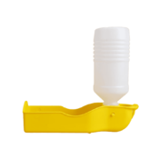 Pasja Plastenka 2 v 1, prenosna, 500ml, rumena