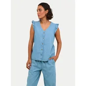 Kaffe Bluza Louise 10508521 Modra Regular Fit
