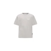 JACK & JONES Majica JCOECHO siva/črna/bela