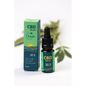 Kanabi CBD olje 30 %, 10 ml, polni spekter