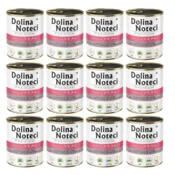 shumee DOLINA NOTECI Premium bogata s teletino z zelenim grahom - mokra hrana za pse - 12 x 800 g