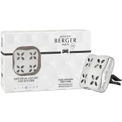 Maison Berger Paris Darilni set difuzor za avto Cozy Silver + polnilo Cosy Musk