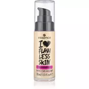 Essence I LOVE FLAWLESS SKIN prekrivni tekoči puder z mat učinkom odtenek 20 - Medium Porcelain 30 ml