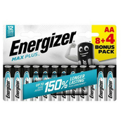 Energizer LR6/12 Max Plus AA 8 4 brezplačno
