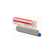 Toner OKI C8600 (43487709) rumena, original -