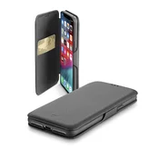 torbica preklopna CELLULARLINE, za iPhone XS magnetno zapiranje, črna