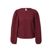 PIECES Bluza PCJAMAL vinsko rdeča