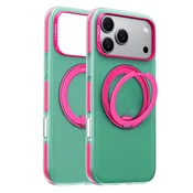 Premium ovitek Torras Ostand O3 Hue za iPhone 17 Pro/18 Pro - neon moss