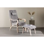 Venture Design Lounge stol Faro 89x60x107 cm svetlo siva