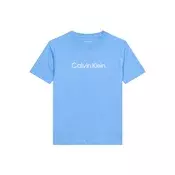 Calvin Klein Jeans Majica Inst Logo LV1CKSJA29 Modra Regular Fit