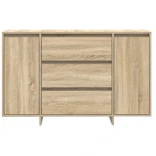 Kreveta Sonoma hrast 120 x 41 x 75 cm Konstruirano drvo