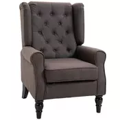 Homestar Fotelj 74x86x102 cm rjave barve