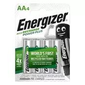 NEW ENERGIZER POWER PLUS AA HR6/4 2000mAh BATERIJA