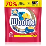 Woolite Mix Colors kapsule za pranje s keratinom 33 kos