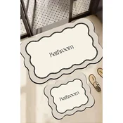 Lessentiel Maison Set prostirki za kupatilo Bounde, 2 dela, Krem