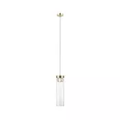 Zuma Line P0389-01D-F7AC - Kristalni luster na sajli GEM 1xG9/28W/230V