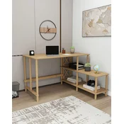Hanah Home Radni sto, 125x75x65cm, Bež