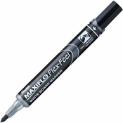 Pentel Maxiflo marker za bele table - črn